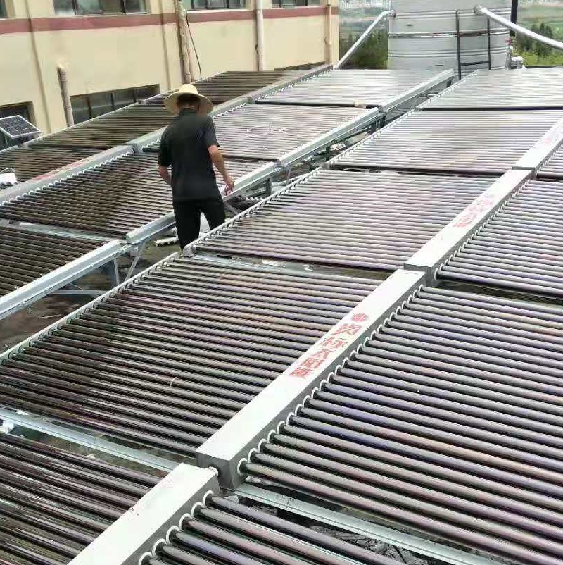 贵州1000管太阳能工程管 +  2台10P空气能装置