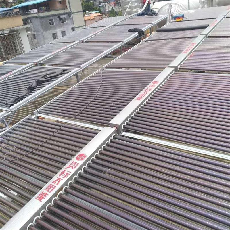 云南金平县宾馆500管太阳能热水器+15p空气能